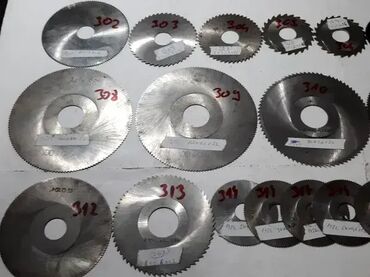 Ostali alati i mašine: Testerasta pločasta glodala 0,7mm, 0,6mm, 0,5mm, 0,4mm – razne — 15