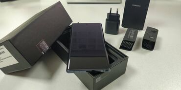 Samsung: Samsung Note 10 Plus, 256 GB, rəng - Qara, Sensor, Barmaq izi, Simsiz şarj