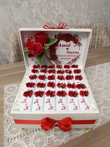 Xonça: Heri xoncasi;Toy,xina,nisan,heri,elcilik,40 gunluk,ad gunu,xestexana — 5