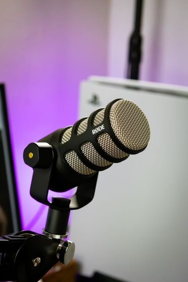 Сумки: Студийный динамический микрофон для подкастов RODE PodMic Новейший