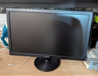 мониторы 24 дюйма: Монитор, Asus, Колдонулган, 23" - 24"