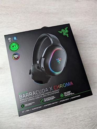 ses yukseldici: Yeni Simsiz (Bluetooth) Qulaqcıqlar, Razer, rəng - Qara — 1
