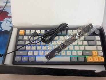 mx keys: Клавиатура, Ajazz, Мембранная, Bluetooth, Проводное подключение, Размер: 75% — 2