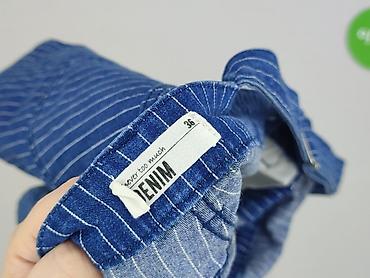white jeans: Denim, Ogrodniczki damskie, rozmiar S — 5
