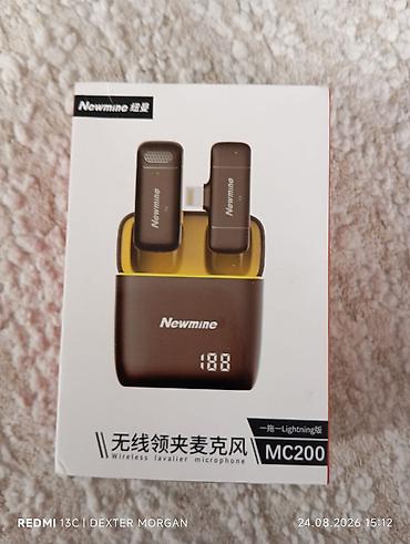logitech 920: Беспроводной петличный микрофон Newmine MC200 (версия для — 1