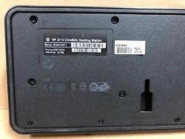Doking stanice: HP 2013 UltraSlim Docking Station (D9Y32AA) Ultra-tanka dok stanica — 11