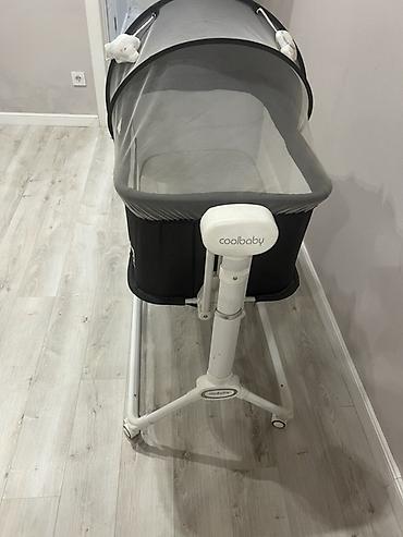Детская мебель: Кроватка-колыбель для новорождённых CoolBaby - Тип: прикроватная — 2