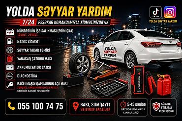 215 55 r17 teker: Seyyar təkər təmiri xidməti - Bakı və ətraf ərazilərdə yolboyu — 2