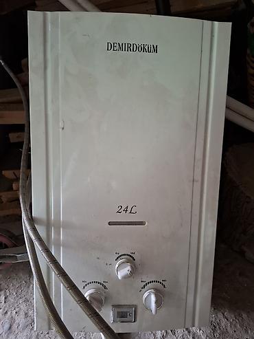 isti soyuq su aparati: DemirDöküm qazla işləyən su qızdırıcısı – 24L - 24 litr/min axın gücü — 1