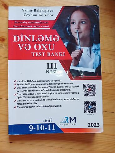 Testlər: Məhsul: “Dinləmə və Oxu – Test Bankı” (III nəşr) Müəlliflər: Samir — 1