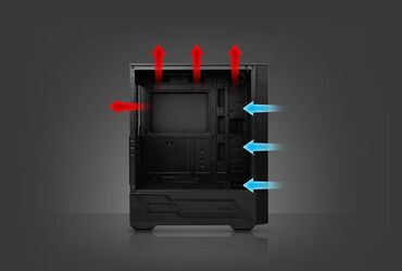 Korpuslar: Msi mag forge 110r gaming case 🔸atx / m-atx / itx 🔸2 ×usb 3.2 gen1 — 11
