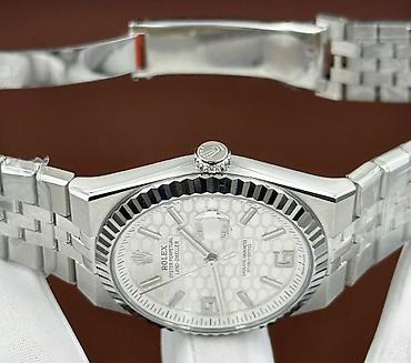 583 proba: Часы Lux Clone Rolex Oyster Perpetual Land-Dweller - Корпус и браслет — 4