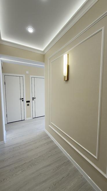 flat in osh: 1 комната, 47 м², Фрунзе мкр., Элитка, 12 этаж, Евроремонт — 1