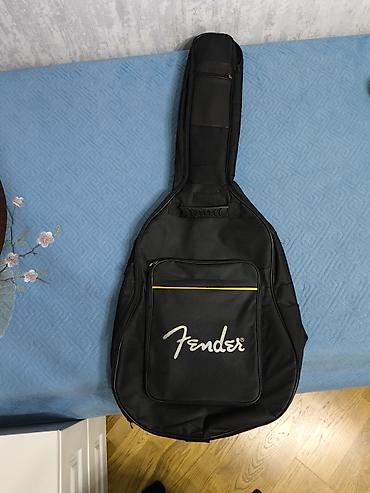 Saz: AKS akustik gitara + fender kabro + mediator. son qiymət 230₼.Ünvan — 2