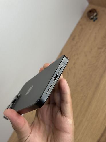 sony i pro: IPhone 15 Pro Max, Б/у, 256 ГБ, Black Titanium, Защитное стекло, Чехол, Кабель, 85 % — 5