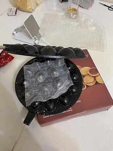 Şirniyyat qəlibləri, rəng - Qara, Metal