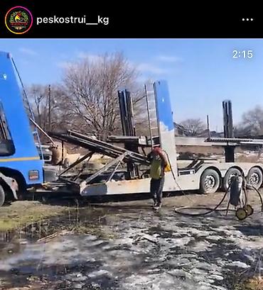 СТО, ремонт транспорта: Пескоструй на выезд и антикоррозийное покрытие днища,установка — 2