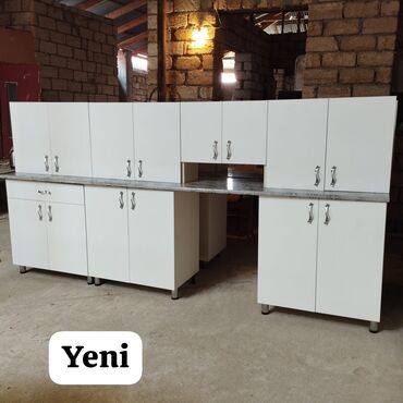 Mətbəx mebeli satılır 370₼. Yenidir. Ölçü 3.03. Ünvan Masazır. 99