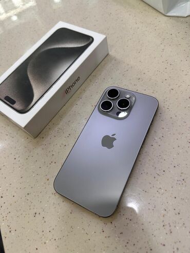 i̇phone 7s: IPhone 15 Pro, 128 GB, Gümüşü, Face ID