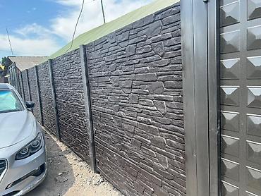 Железобетонные заборные плиты: Железобетонная заборная плита, Длина: 2 м, Высота: Другая высота, Толщина: Другая толщина, Новый — 8