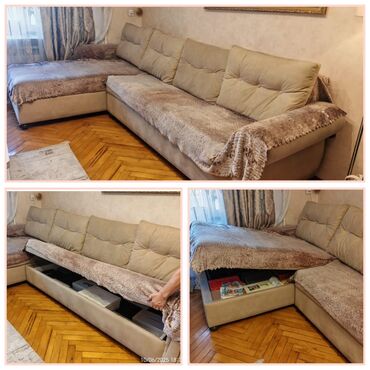 qaqa sekileri: Künc divan