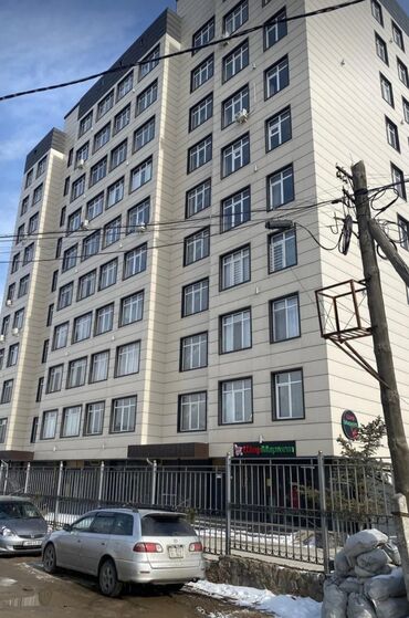 квартиры продажа ош: 2 комнаты, 44 м², Элитка, 8 этаж, ПСО (под самоотделку)