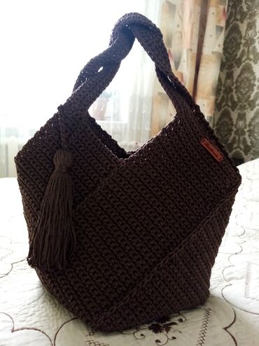 Çantalar: Сумки, рюкзаки, клатчи вязаные — 11