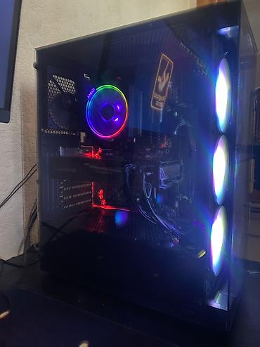 gaming pc: Компьютер, ядер - 12, ОЗУ 16 ГБ, Игровой, Новый, AMD Ryzen 5, AMD Radeon RX 5700 XT, NVMe — 2