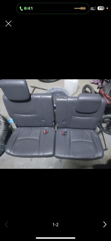 2107 сиденя: Третий ряд сидений, Кожа, Lexus 2006 г., Б/у, Оригинал