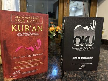 история азербайджана 5 класс мсо 1: Prof. Dr. Gazi Özdəmir tərəfindən yazılmış "Qur'an" və "Oxu" adlı iki