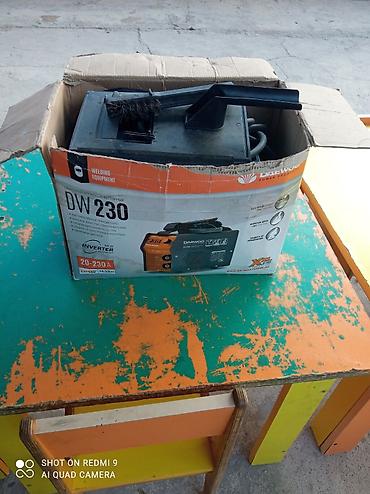 işlənmiş alətlər: DAEWOO DW 230 – invertor tipli qaynaq aparatı Xüsusiyyətlər: - — 1