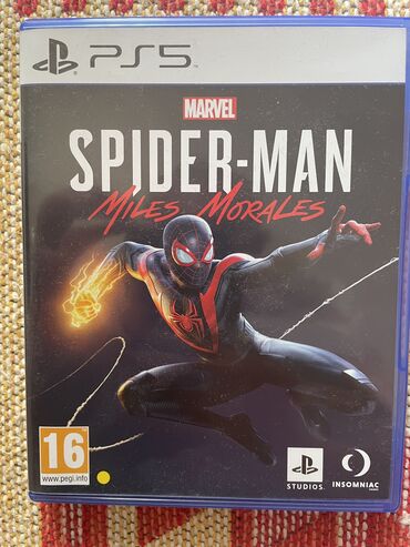 игры на playstation 5: Spider Man Miles Morales Диск новый. Поменяюсь на любую другую игру