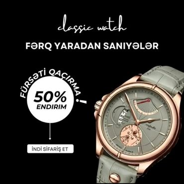 куплю советские часы: Yeni, Qol saatı, rəng - Yaşıl