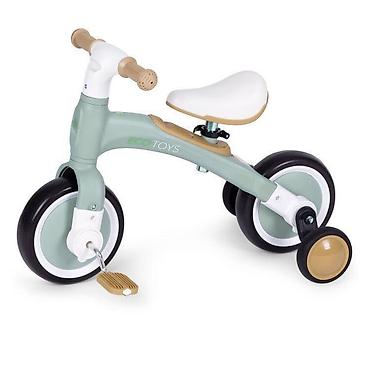 perla obuca: Ecotoys balans bicikl sa pedalama i pomoćnim točkovima 3u1 – green — 1