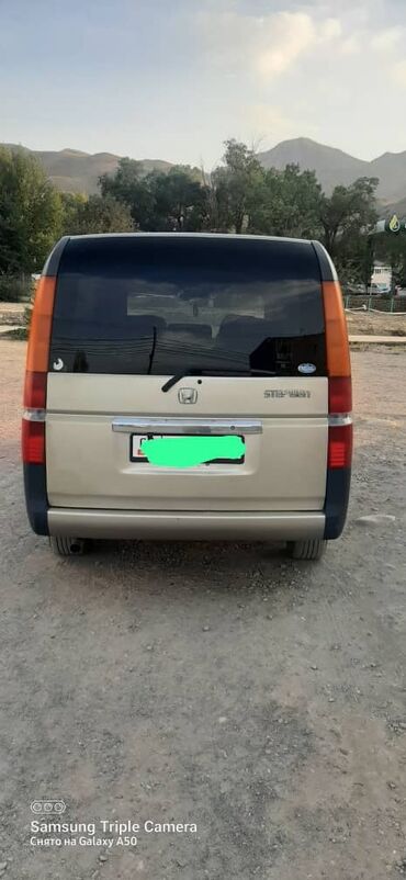дом в колесах: Honda Stepwgn: 2002 г., 2 л, Автомат, Бензин, Минивэн