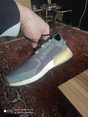адидас: Adidas kişi idman ayaqqabısı - Model: Adidas (çoxzolaqlı yan dizayn) — 8