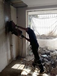 Beton işləri: #Betonkesme #betondeşmə Beton kubik kərpic - dən kəsim deşim — 19