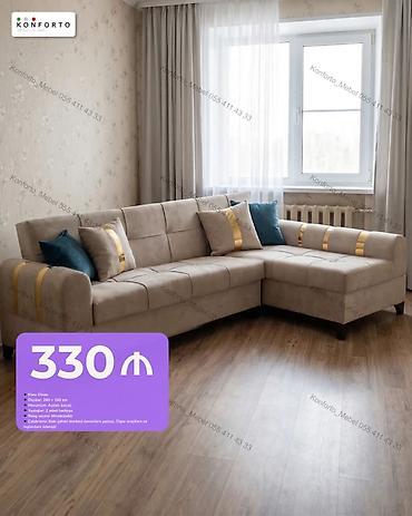 Künc divan - Ölçülər: 260 × 160 sm - Mexanizm: açılır, bazalı - Yataq lalafo.az -da Künc divan - Ölçülər: 260 × 160 sm - Mexanizm: açılır, bazalı - Yataq