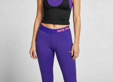 czarne spódnice dresowe: Nike, Leggings Sports for women, size S