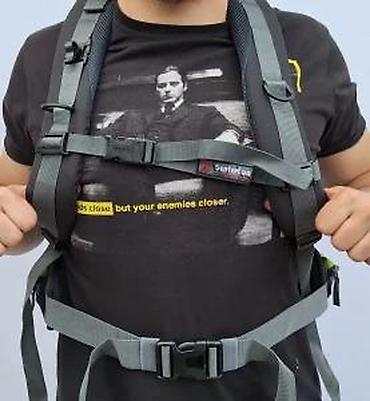 Sportske torbe i rančevi: Planinarski ranac Sentman Adventure 40L – zeleni/sivo-crni - — 16
