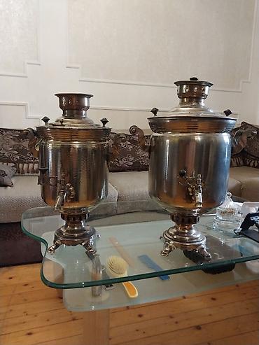 samovar 10 litre: Samovarlar 7 və 5 litrlik.qiymət 5 litrliyə aiddir — 2