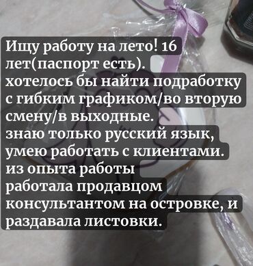 учитель русского языка для иностранцев: Промоутер, До 1 года опыта, Студент
