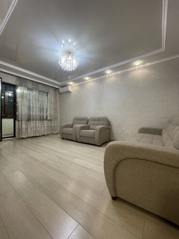 продажа квартир в бишкеке с фото: 3 комнаты, 72 м², 105 серия, 3 этаж, Евроремонт