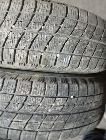 диски грузовые: Шины 195 / 65 / R 15, Зима, Б/у, Пара, Япония, Bridgestone