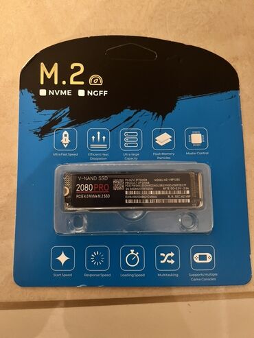 noutbuk soyuducu: M.2 NVMe/NGFF V-NAND SSD – 2080 PRO, PCIe 4.0 NVMe M.2 Xüsusiyyətlər