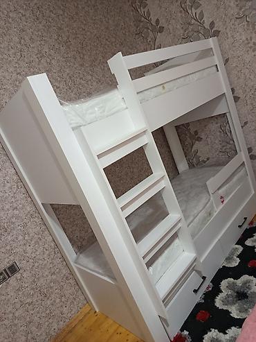Ev və bağ: Oğlan və qız üçün, Yeni, Çarpayı, Matras ilə, Siyirməli, Laminat — 2