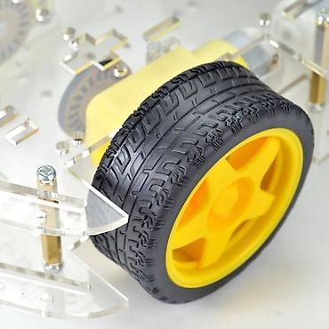 oyuncaq robot: 4WD Çoxməqsədli Mobil Robot Platforması – Şəffaf Uyğun qiymətə — 3