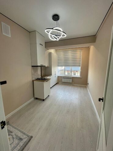 аренда квартир в бишкеке район восток 5: 1 бөлмө, 35 кв. м, Элитка, 4 кабат, Евроремонт