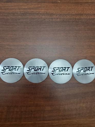 diska: Alüminium “SPORT Edition” disk mərkəz emblemləri – 4 ədəd set qiymət — 3
