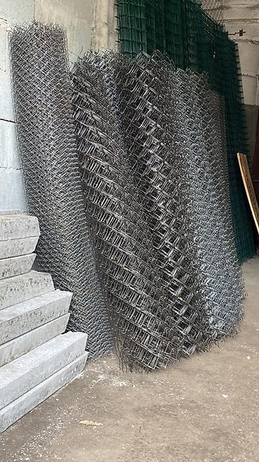 Сетка рабица: Сетка-рабица В рулонах 10 метров Для ограждения и футбольного поля — 6